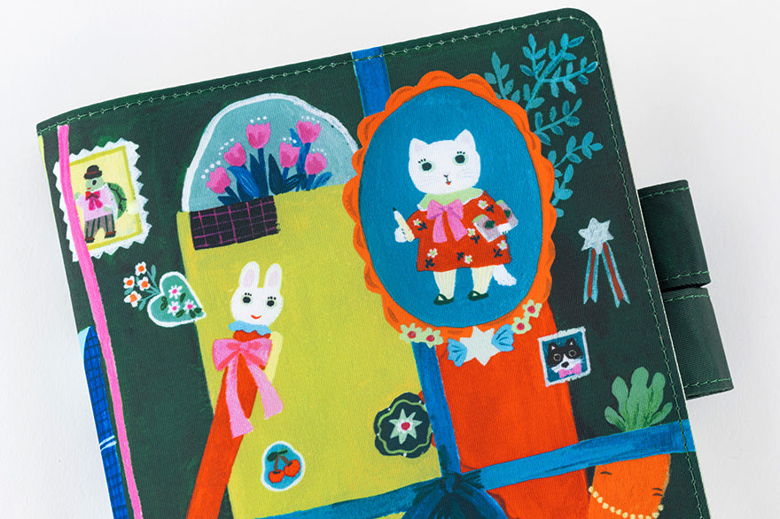 Hobonichi Techo 2025 Yumi Kitagishi: Letter A5 Cousin Size Cover (Cover Only)
