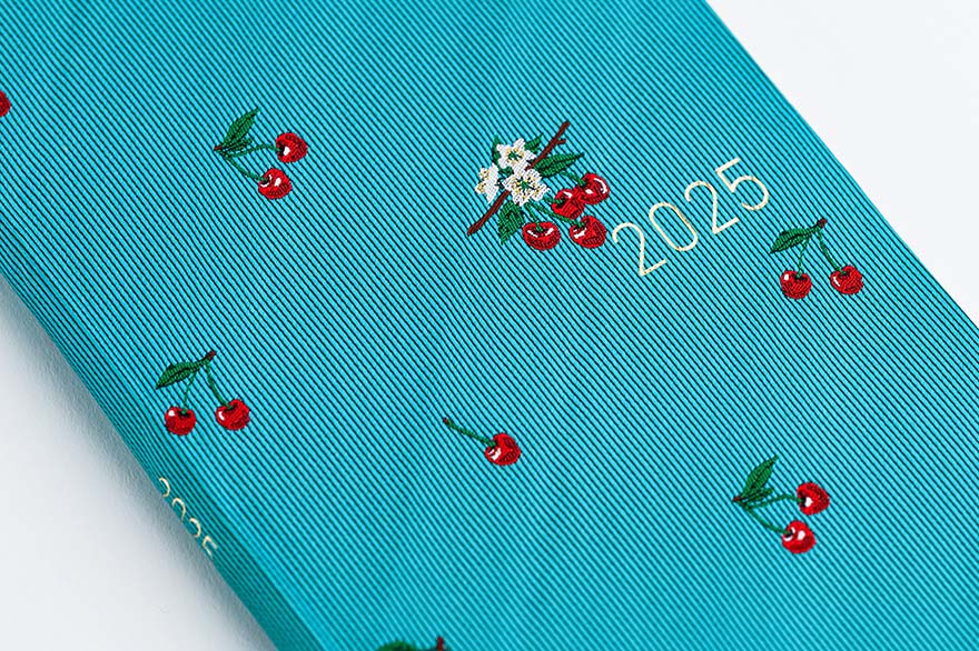 PRE-ORDER Hobonichi Techo 2025 Spring April Start - Bow & Tie: Cherry Weeks Hardcover Book / Weekly Horizontal / Mon start - Japanese Edition -