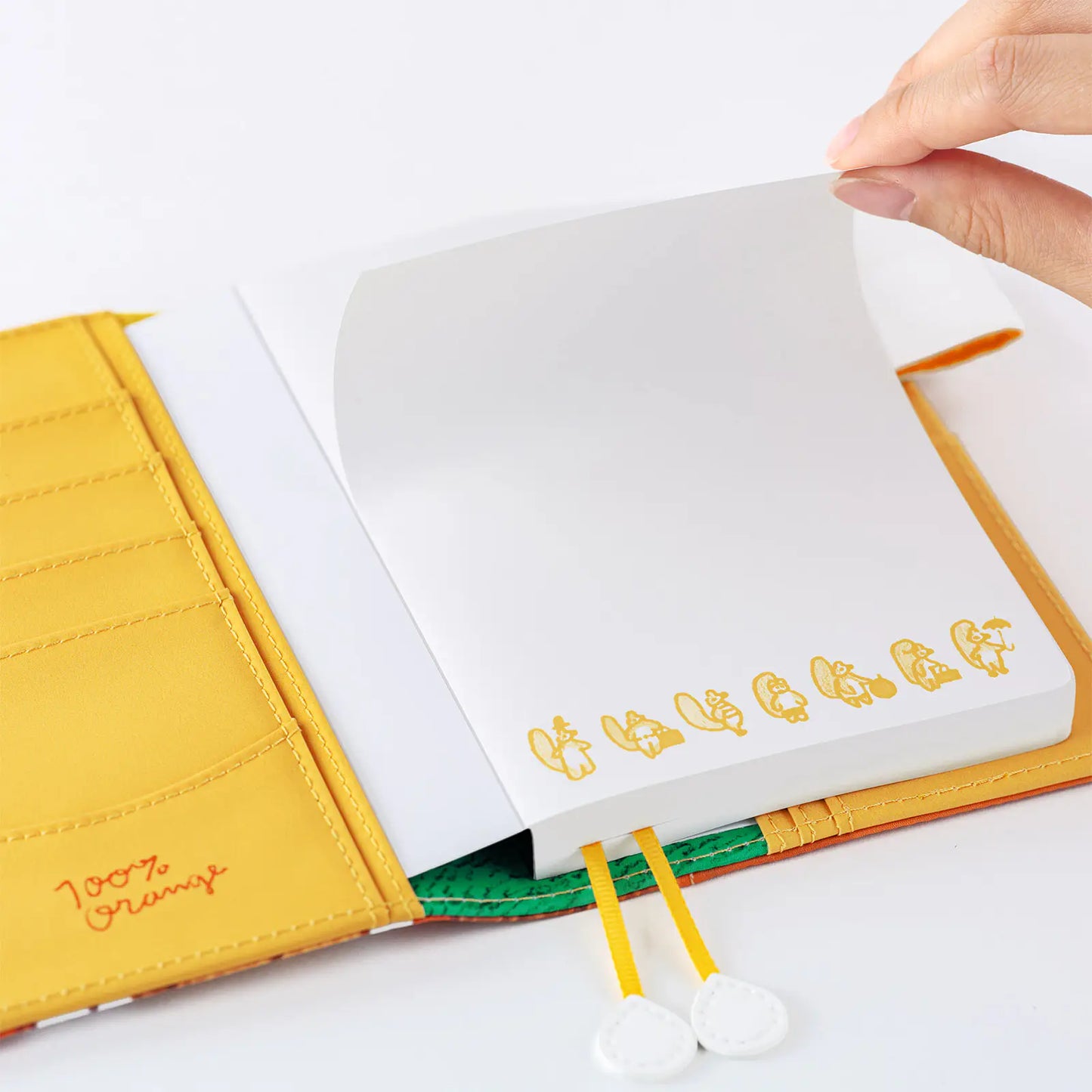 PRE-ORDER 100%ORANGE: Hobonichi Paper(s) (Squirrel Appears) , 2026 Hobonichi Accessories