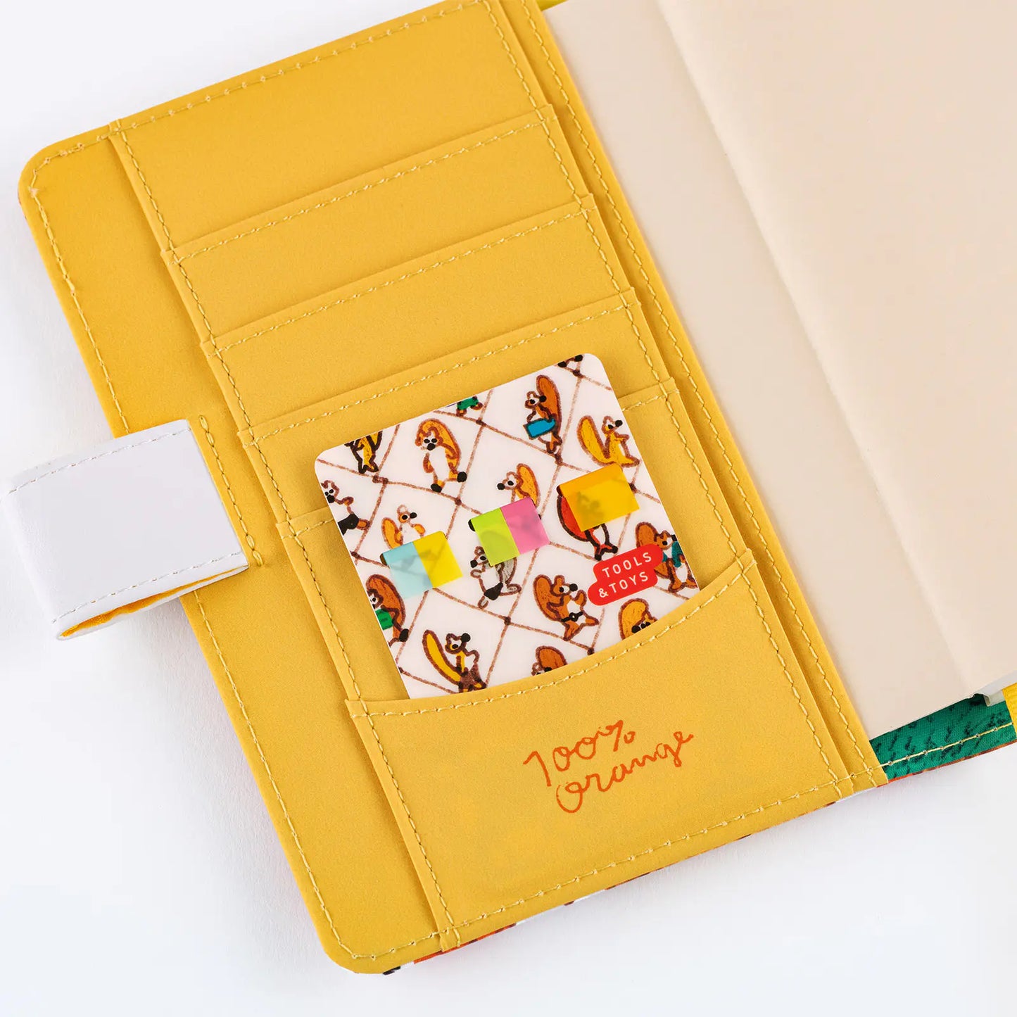 PRE-ORDER 100%ORANGE: Hobonichi Translucent Sticky Notes (Taking a Break) , 2026 Hobonichi Accessories