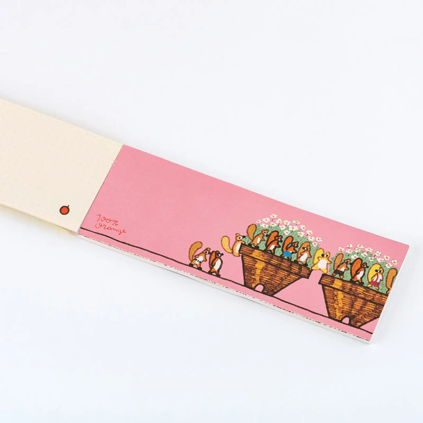 PRE-ORDER 100%ORANGE: Letter Set (Squirrel’s Moving Day) , 2026 Hobonichi Accessories