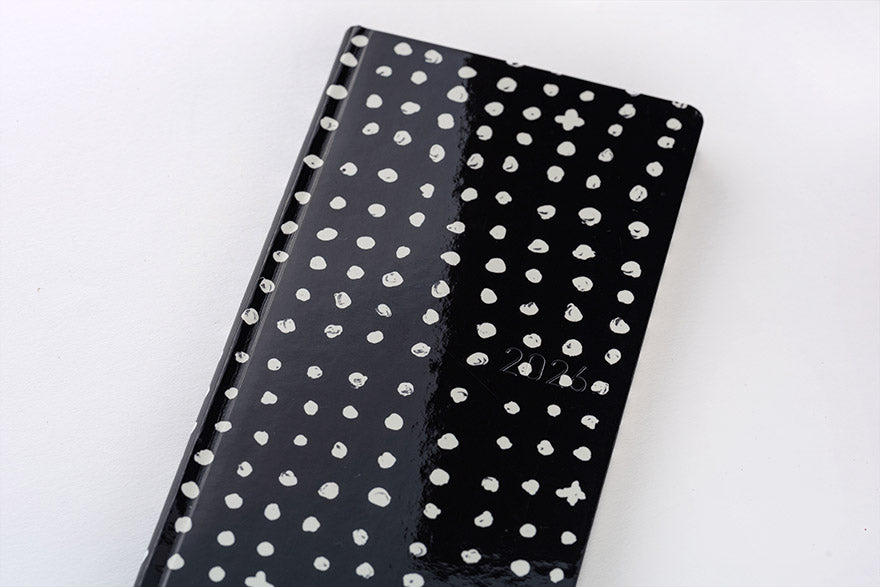 PRE-ORDER Hobonichi Techo 2026 Makoto Matsubayashi: Dot Weeks Hardcover Book / Weekly Horizontal / Jan start / Mon start - English Edition