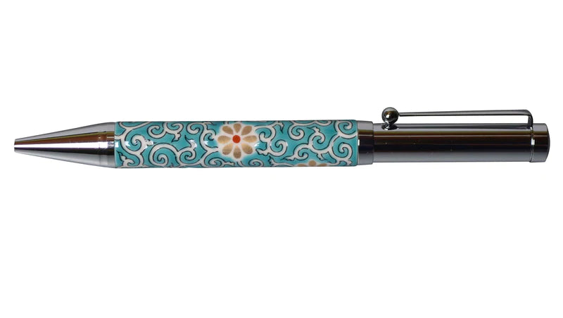 Kutani Yaki(ware) Ballpoint Pen - KARAKUSA -