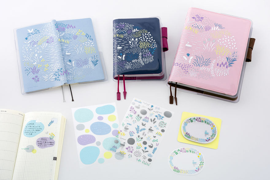 PRE-ORDER Yuri Sanae: Layering Stickers (Forest Lake) , 2026 Hobonichi Accessories