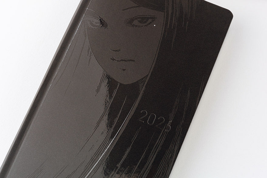 PRE-ORDER Hobonichi Techo 2026 Junji Ito: Tomie - Haunting Beauty Weeks Hardcover Book / Weekly Horizontal / Jan start / Mon start - English Edition