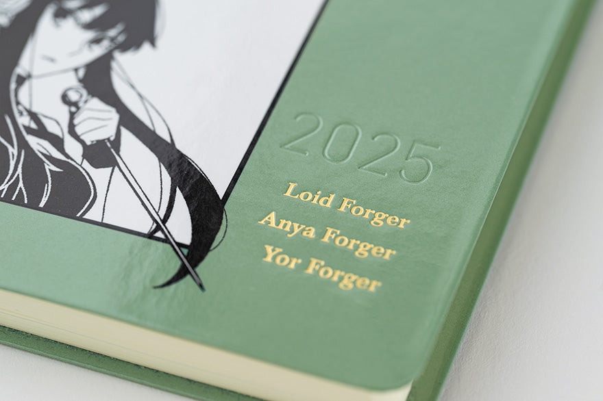 Hobonichi Techo 2025 SPY x FAMILY: Forger Family Weeks Hardcover Book / Weekly Horizontal / January start / Monday start - English Edition