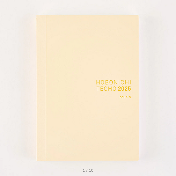Hobonichi Techo 2025 English Cousin Book (January Start) A5 Size / Daily / Jan start / Mon start
