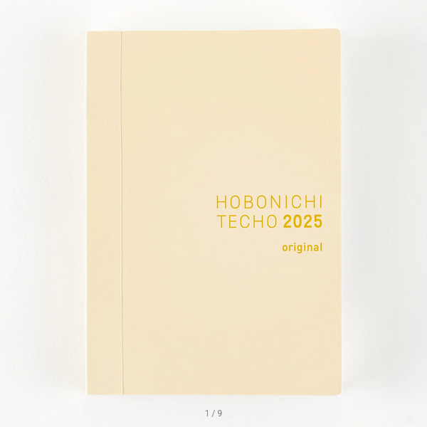 Sale! Hobonichi Techo 2025 English Original Book (January Start) A6 Size / Daily / Jan start / Mon start - 2025 January Start