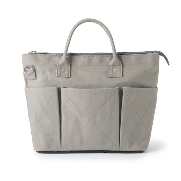 2WAY handbag/shoulder Bag - Electricians Tool Bag Design / Light Gray -