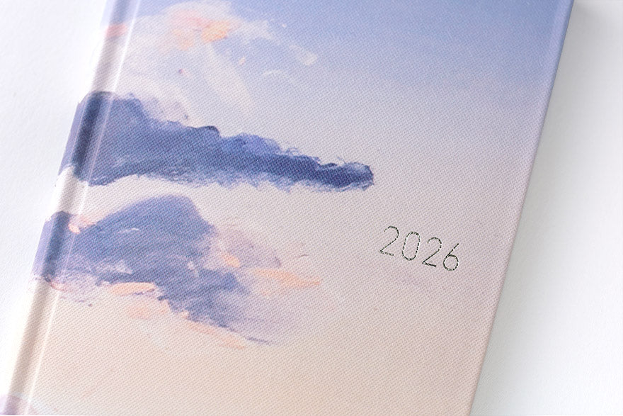 PRE-ORDER Hobonichi Techo 2026 Kyohei Sakaguchi: En Route to Kumamoto Port at Dawn Weeks Hardcover Book / Weekly Horizontal / Jan start / Mon start - English Edition