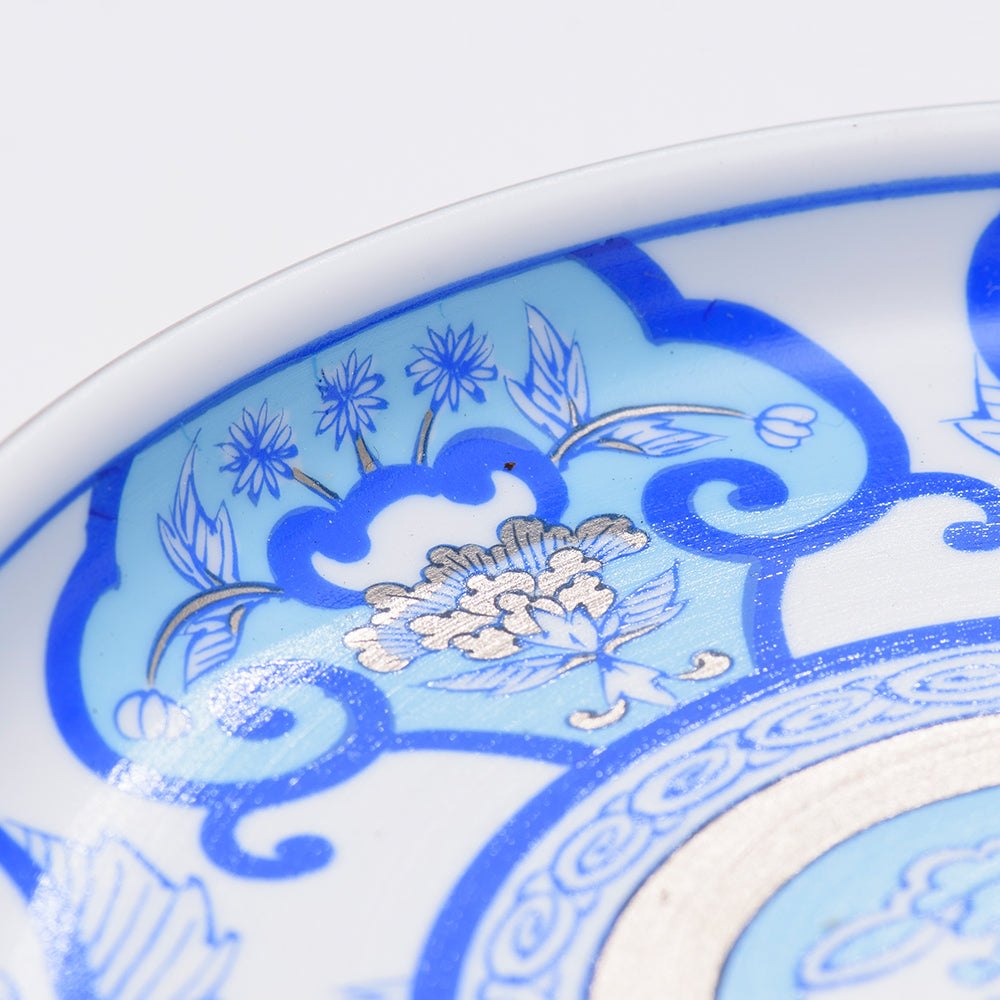 Arita Yaki(ware) Small Plate 13.5 cm (5.3 inches) - Blue