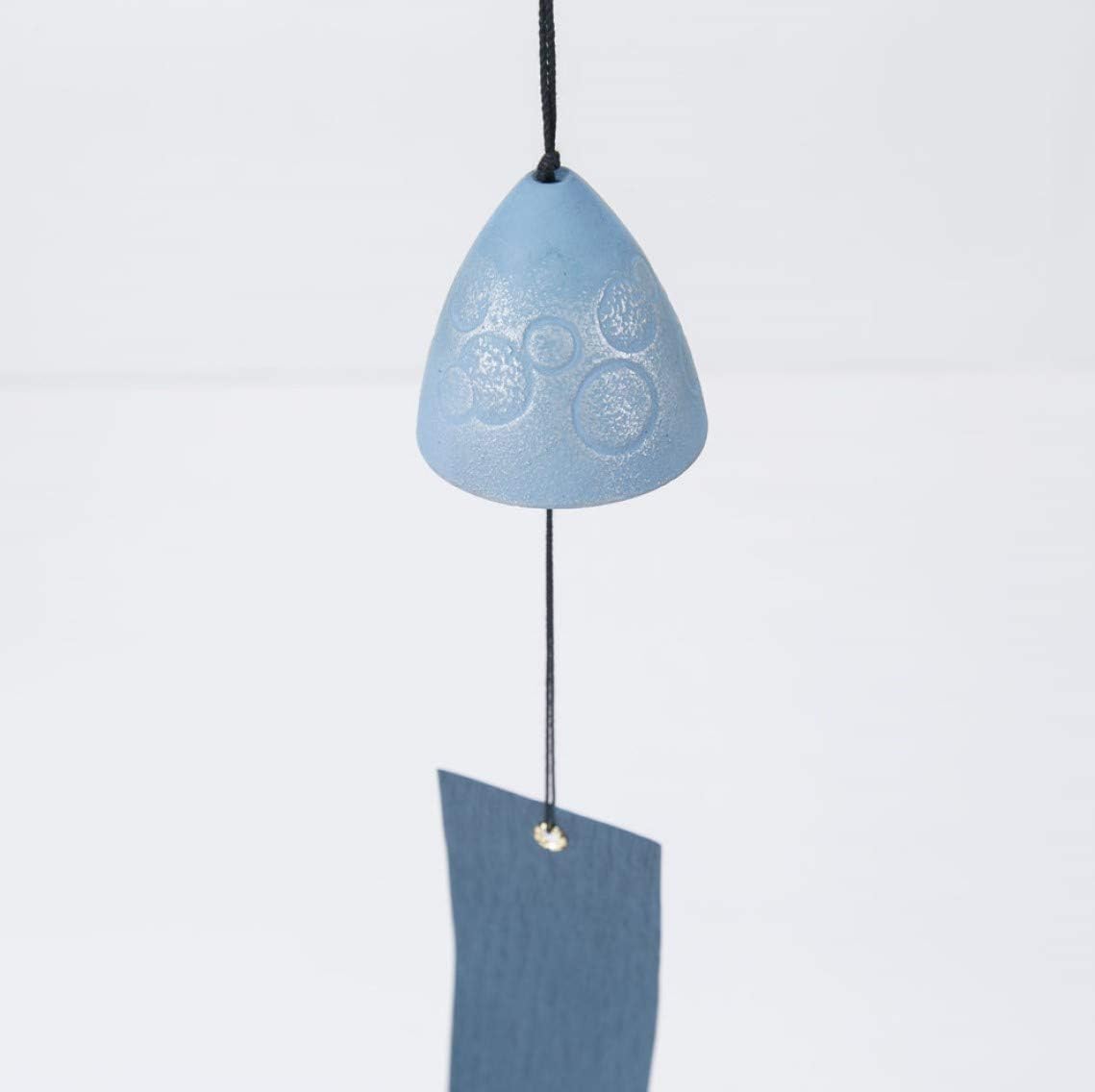 Nambu Ironware Cast Iron Japanese Wind Bell - Soap Bubble (Silver / Sky Blue) -, Japanese furin, Japanese wind bell, Japanese wind chime
