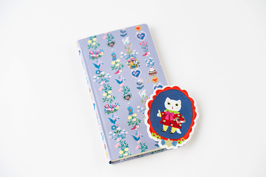 Sale! Hobonichi Techo 2025 Yumi Kitagishi: Beautiful Wallpaper Weeks Hardcover Book / Weekly Horizontal / January start / Monday start - English Edition