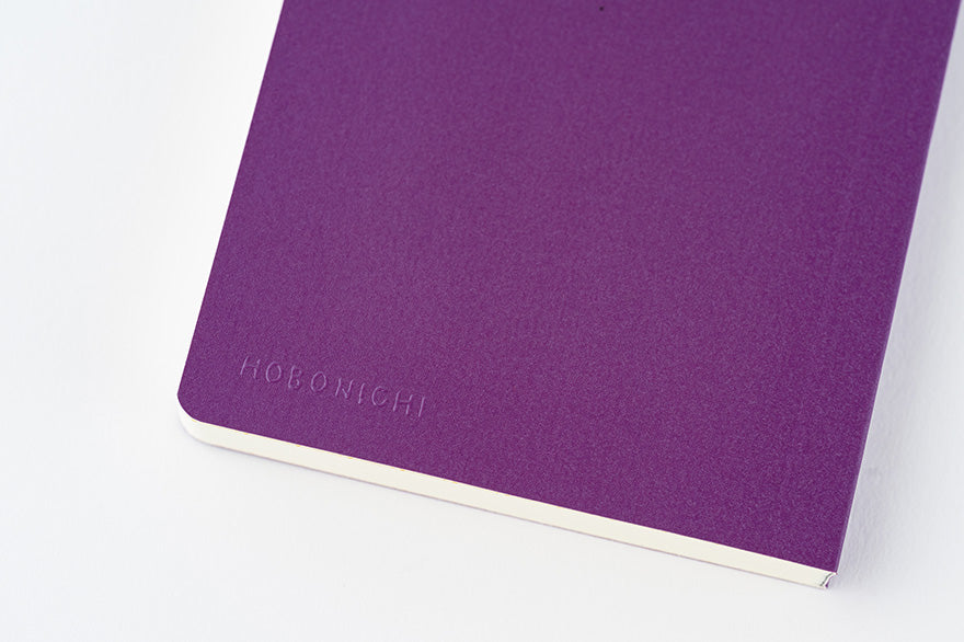 Sale! Hobonichi Weeks MEGA, Hobonichi Techo 2025 Sneaker: Rich Purple Weeks Mega Softcover Book / Weekly Horizontal / January start / Monday start - English Edition