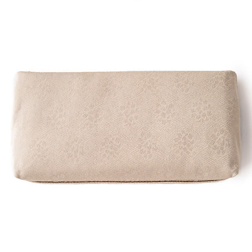 Kyo-Yuzen Clutch Bag - Navy Beige, Made in Kyoto, Japan