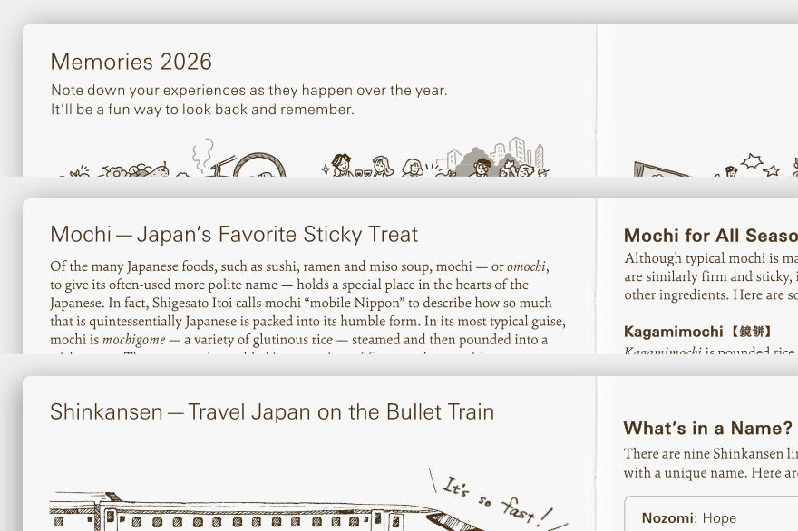 PRE-ORDER Hobonichi Techo 2026 English Planner Book (January Start) A6 Size / Daily / Jan start / Mon start - English Edition