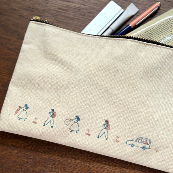 necktie × mizushima: JIZAI Clear Stamp POCKET - On the Go -