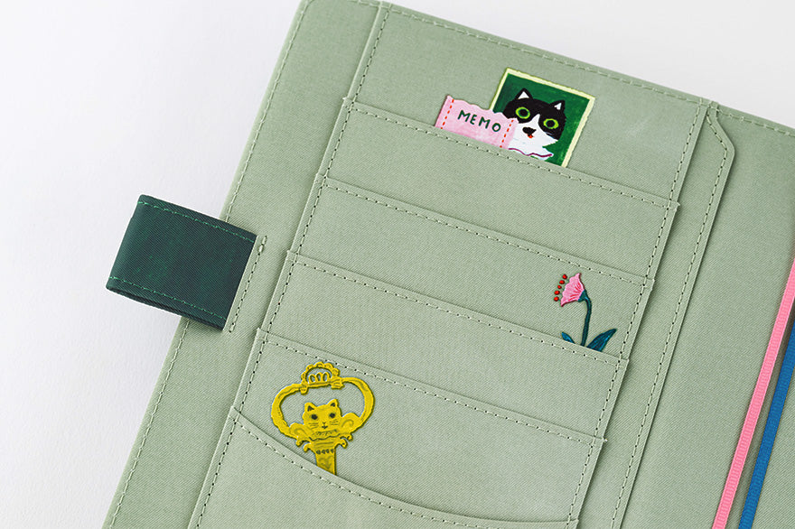 Hobonichi Techo 2025 Yumi Kitagishi: Letter A5 Cousin Size Cover (Cover Only)