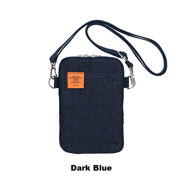 Delfonics Smartphone Bag Denim, Delfonics inner carrying smartphone bag