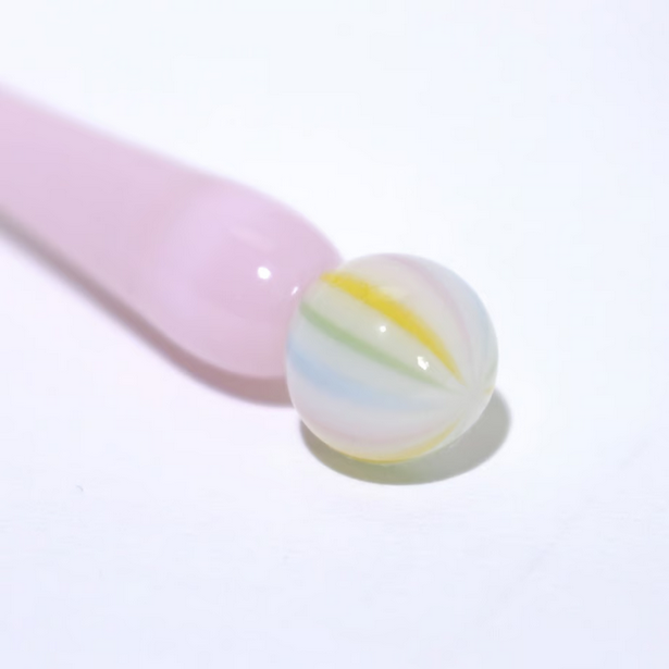 Japanese Glass Dip Pen - Candy / Cherry Blossom Pink - , Gifts for Writers