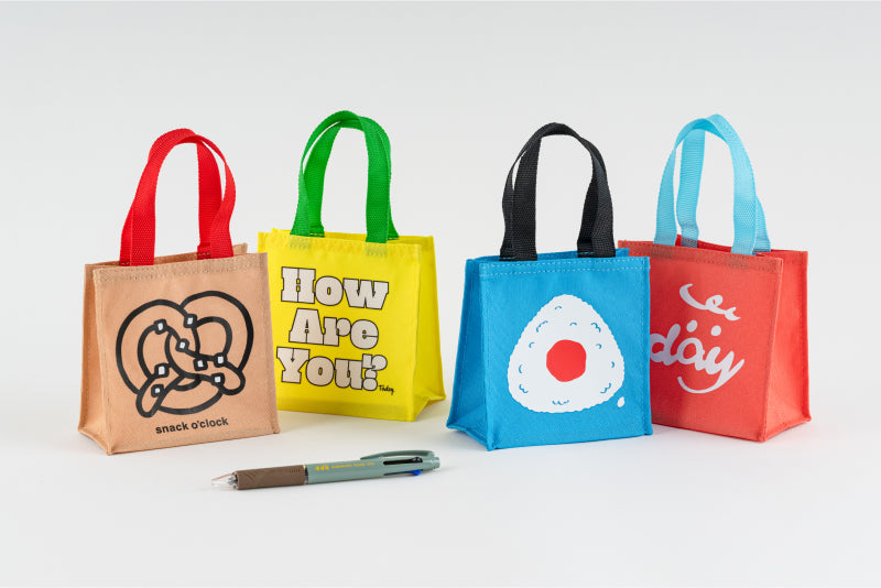 Hobonichi Store Exclusives 2024, Hobonichi Everlasting “Paper” Bag (Mini), 3-Color Jetstream Ballpoint Pen, Hobonichi Pen 2024