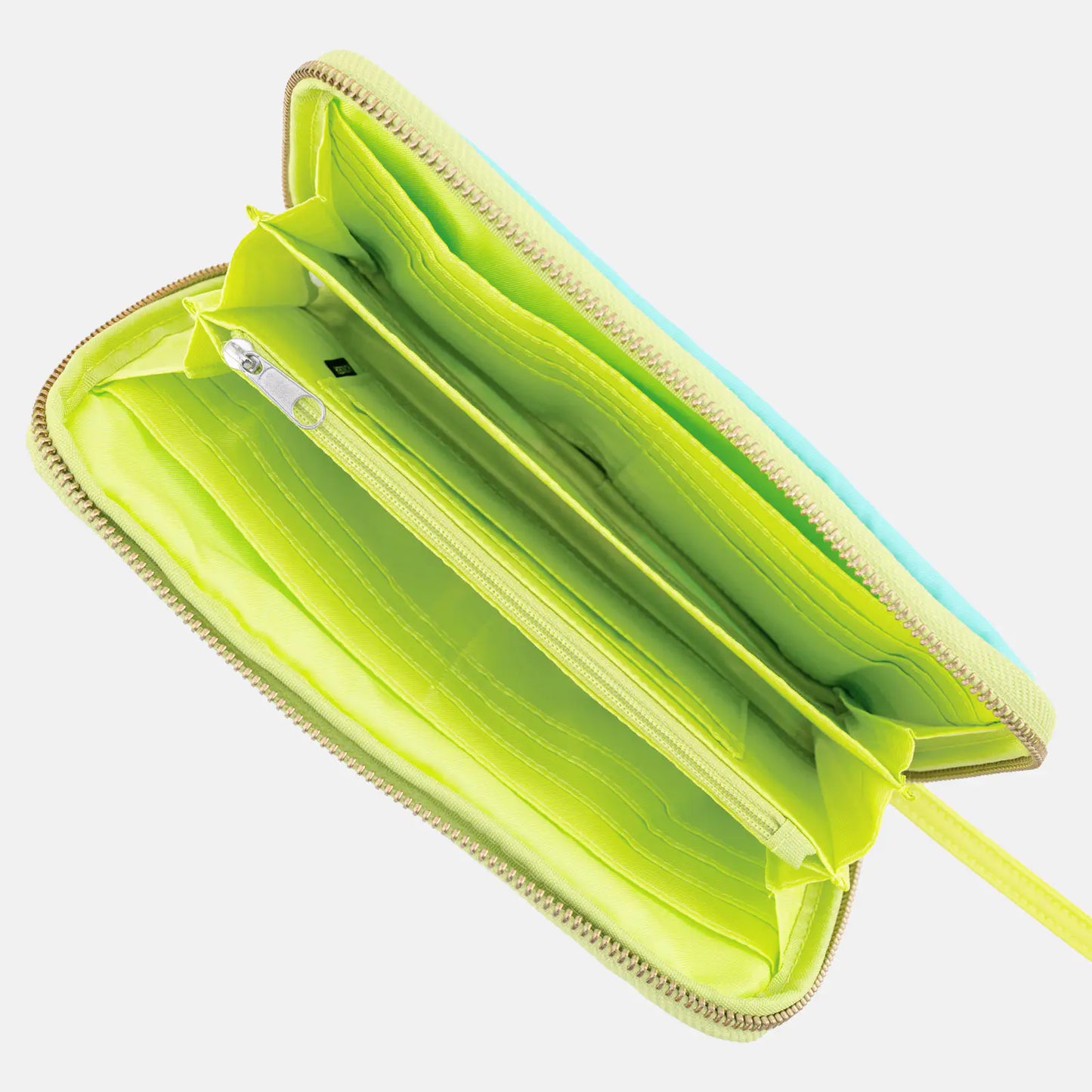 Aqua Lime Drawer Pouch Áne,  Hobonichi Drawer Pouch Áne