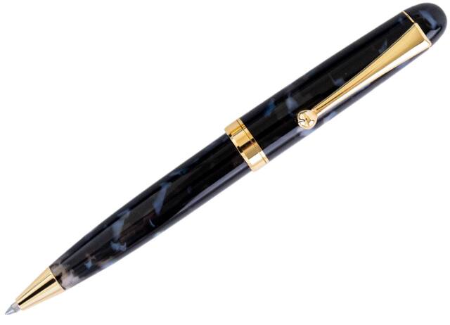 Ballpoint Pen - Black -, Handmade in Japan, Japanese handmade ballpoint pen
