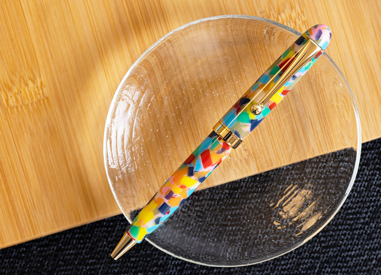Ballpoint Pen - Multi Color -, Handmade in Japan, Japanese handmade ballpoint pen