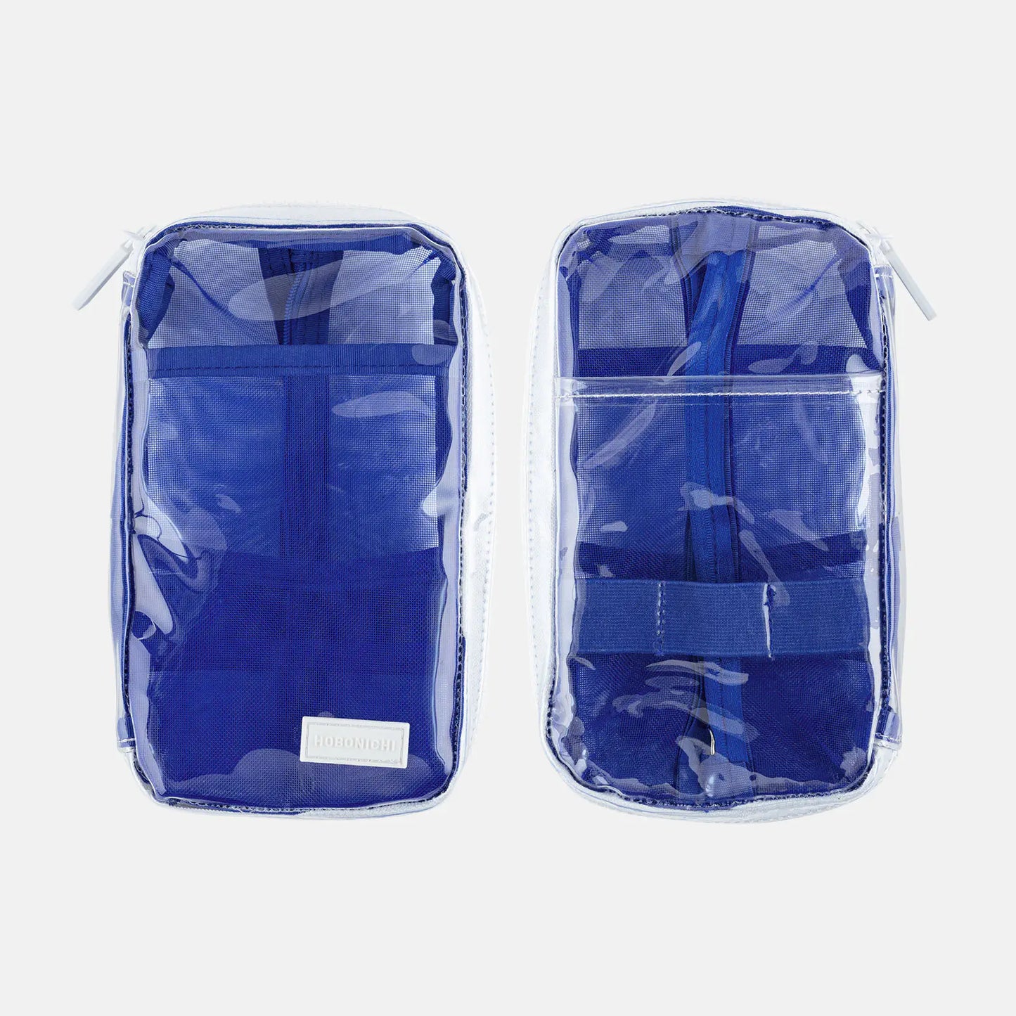 Clear Blue Small Drawer Pouch, Hobonichi Small Drawer Pouch