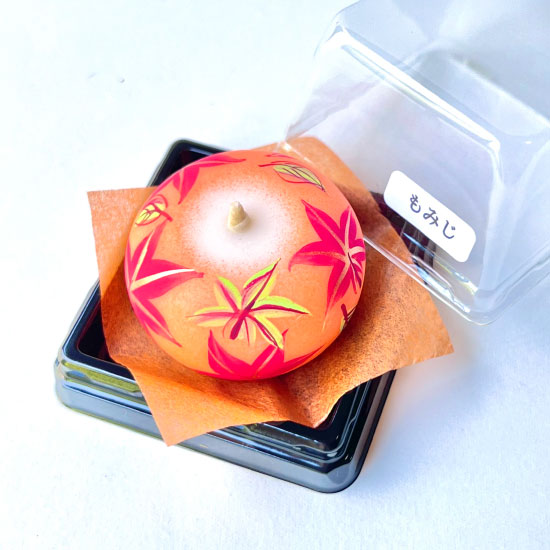 Echigo Flower Candle Hand Painted Round Candles 12 pcs Set - Four Seasons Flower -, Japanese Wa-Rousoku (Japanese candle)