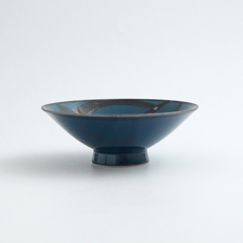 Hasami Yaki(ware) Rice Bowl Set of 3pcs - Japanese Pattern -, Japanese Hasami ware rice bowl
