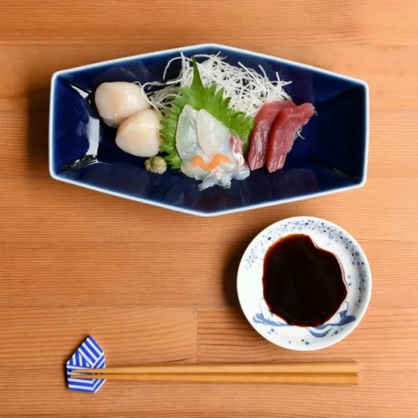 Hasami Yaki(ware) Small Plate Set of 5pcs - Animal -, Japanese Hasami ware plate