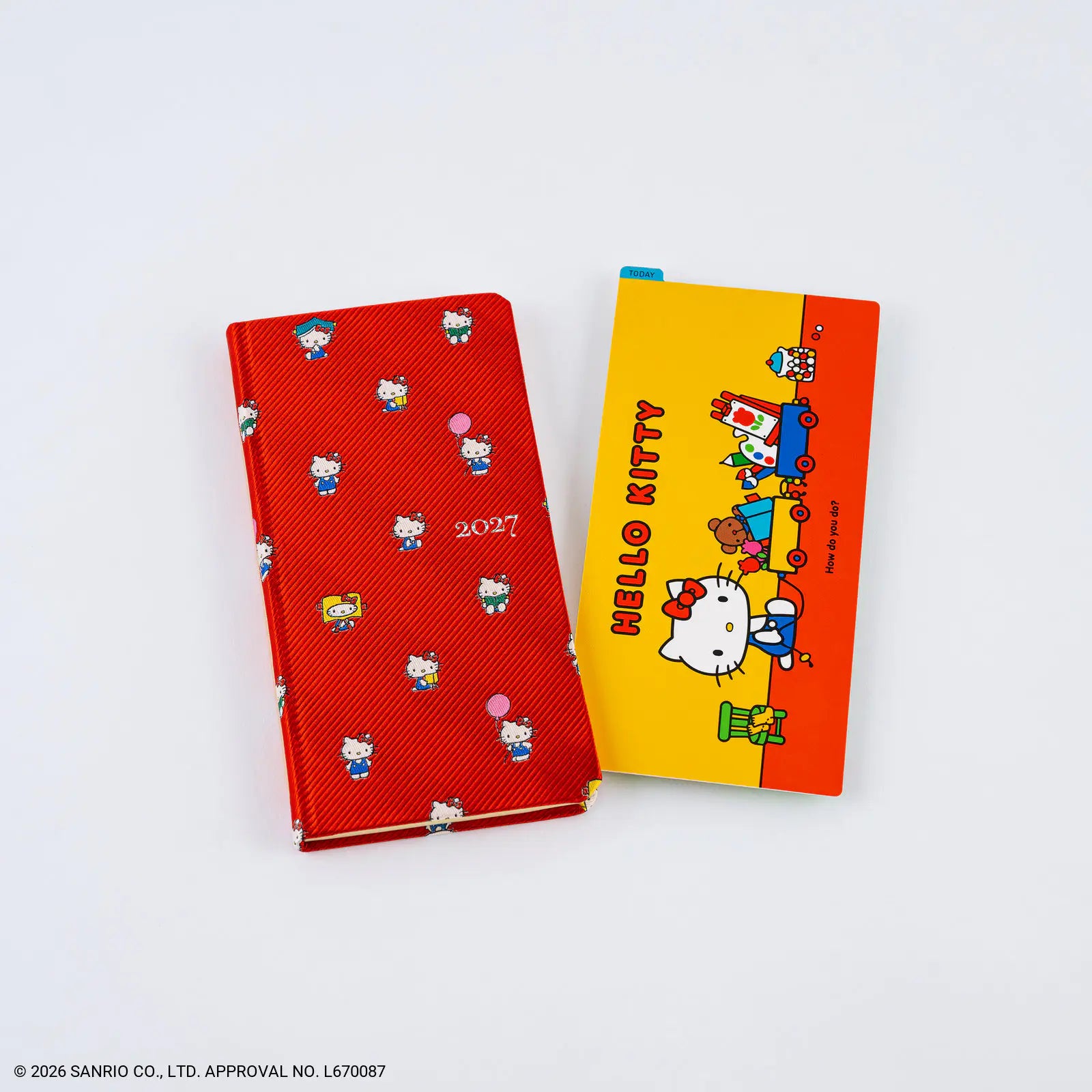 Hobonichi Techo 2027 Hello Kitty: Friends with my Techo Weeks