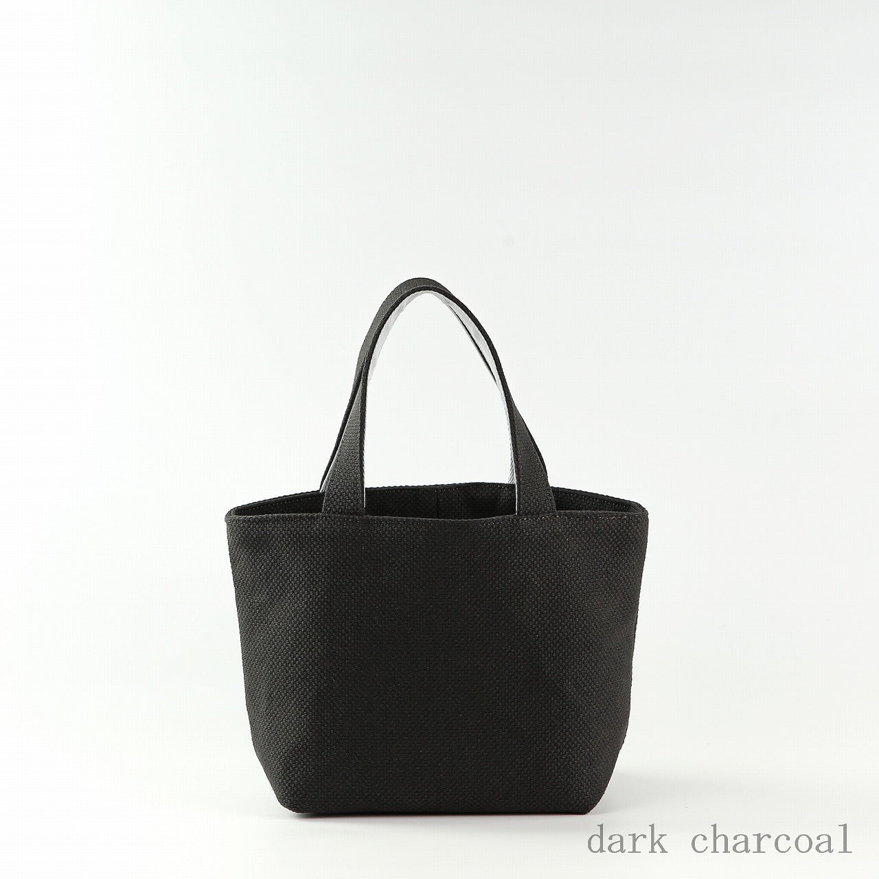 High Quality Matsuemon Canvas Tote Bag Small Size - dark charcoal -