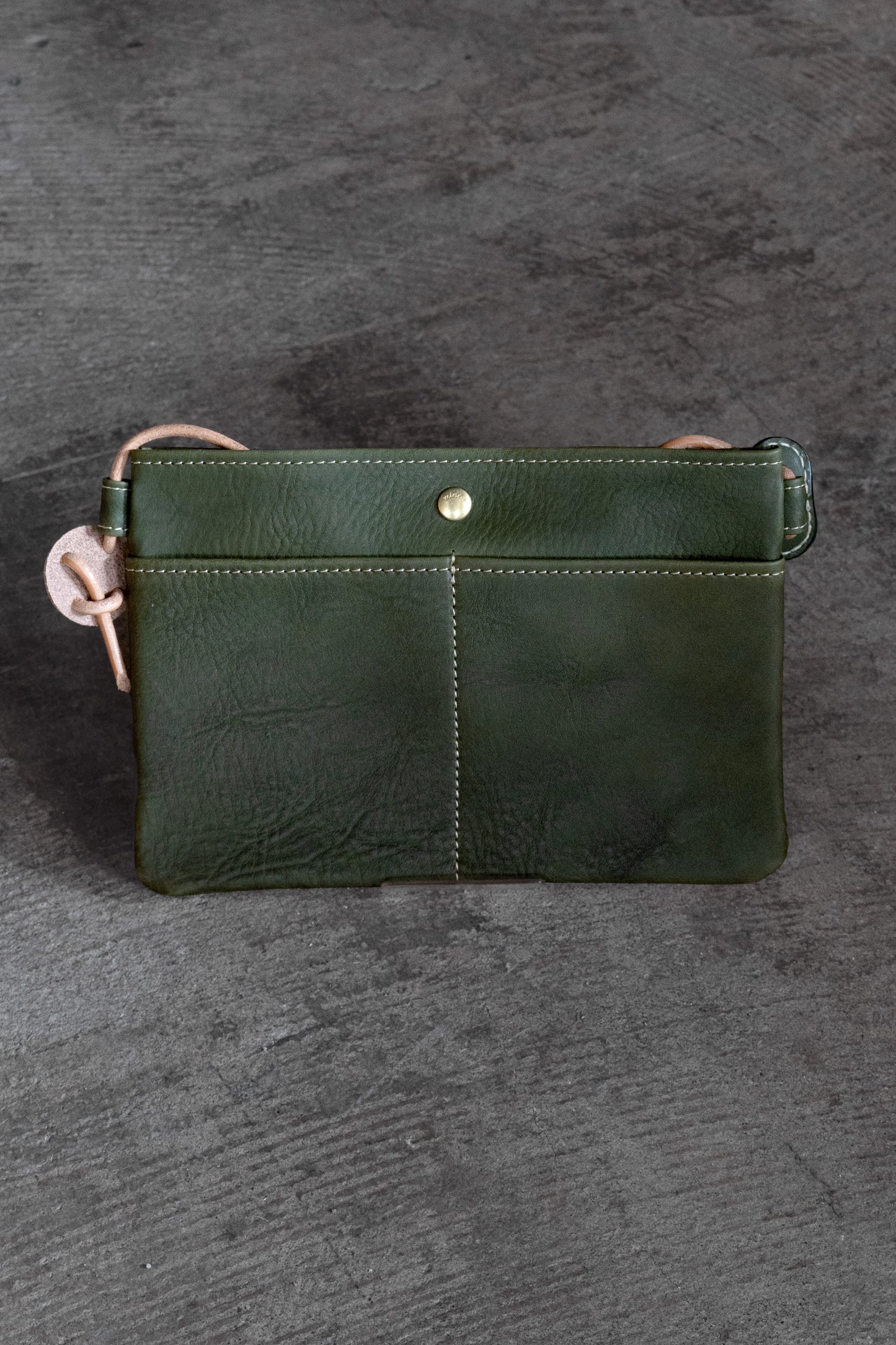 High Quality Tochigi Leather Shoulder Bag, Sacosh, Handmade in Japan