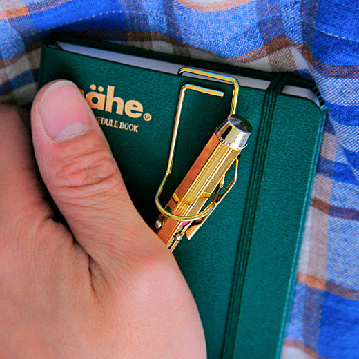 Hightide: Pen Hook Clip, Hobonichi Techo Accessories