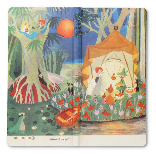 Hobonichi Moomin 2025, Hobonichi Techo 2025 weeks (Weekly Planner) custom edition - Moomin - Weeks Hardcover Book (Japanese) - 2025 January Start