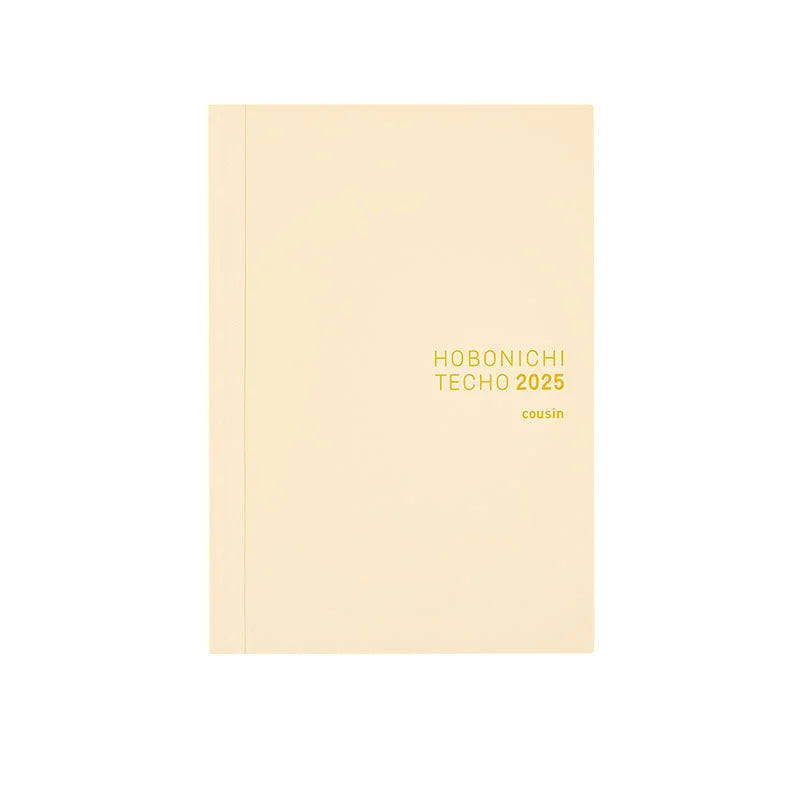 Hobonichi Techo 2025 English Cousin Book (January Start) A5 Size / Daily / Jan start / Mon start