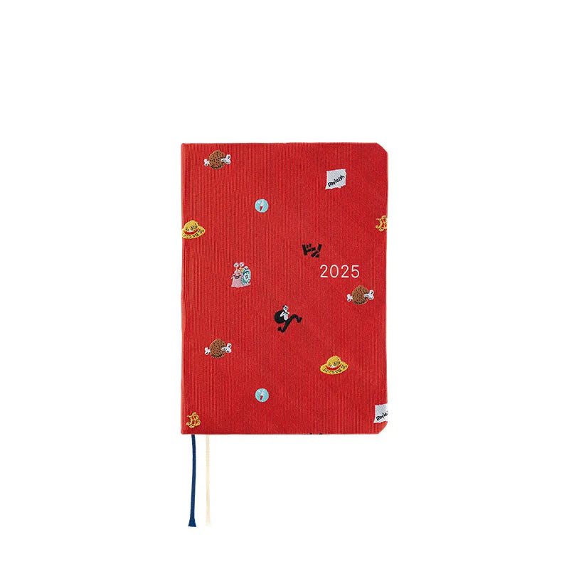 Hobonichi Techo 2025 ONE PIECE magazine: DON! HON / A6 Size / Daily / Jan start / Mon start - Japanese Edition