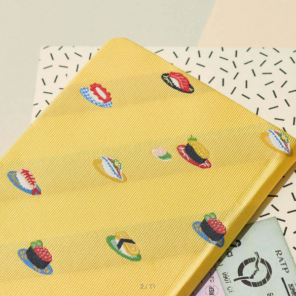 Hobonichi Techo 2025 Bow & Tie: Sushi Weeks Hardcover Book / Weekly Horizontal / January start / Monday start - English Edition