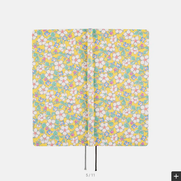 Sale! Hobonichi Techo 2025 Liberty Fabrics: Paysanne Blossom Weeks Hardcover Book / Weekly Horizontal / January start / Monday start - English Edition