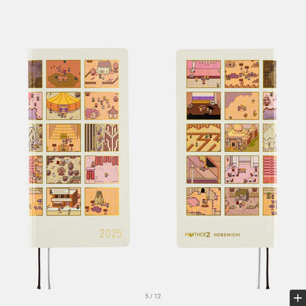 Hobonichi Techo 2025 MOTHER: Smiles & Tears Weeks Hardcover Book / Weekly Horizontal / January start / Monday start - English Edition