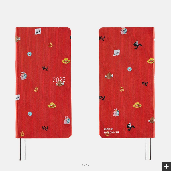 Hobonichi Techo 2025 ONE PIECE magazine: DON! Weeks Hardcover Book / Weekly Horizontal / January start / Monday start - English Edition