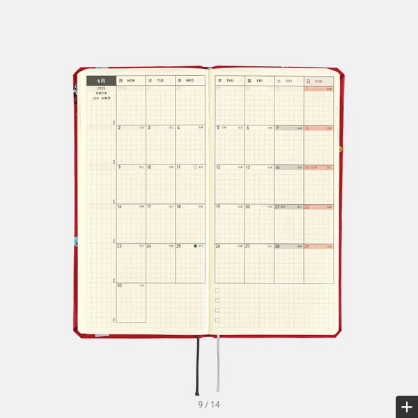 Hobonichi Techo 2025 ONE PIECE magazine: DON! Weeks Hardcover Book / Weekly Horizontal / January start / Monday start - English Edition