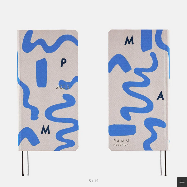 Hobonichi Techo 2025 PAMM: Thanks Sea Weeks Hardcover Book / Weekly Horizontal / January start / Monday start - English Edition