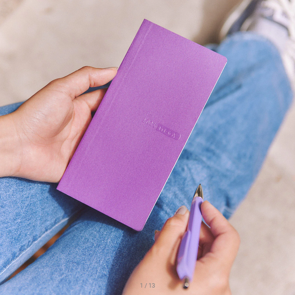 Sale! Hobonichi Weeks MEGA, Hobonichi Techo 2025 Sneaker: Rich Purple Weeks Mega Softcover Book / Weekly Horizontal / January start / Monday start - English Edition