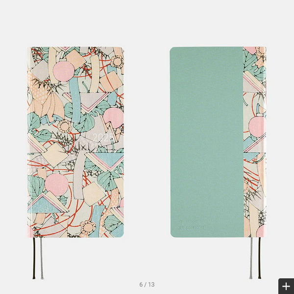 Sale! Hobonichi Techo 2025 Unsodo: Bijutsukai (Tanabata Decorations) Weeks Hardcover Book / Weekly Horizontal / January start / Monday start - English Edition