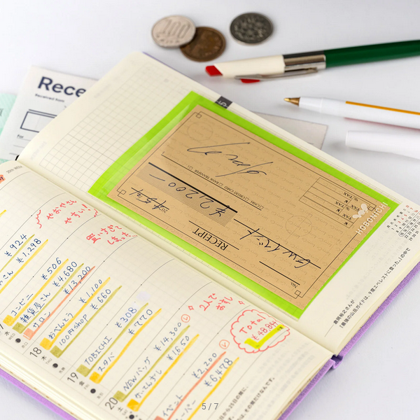 Hobonichi: Add-on Pocket Card Size / Ticket Size / Postcard Size, 2025 Hobonichi Accessories