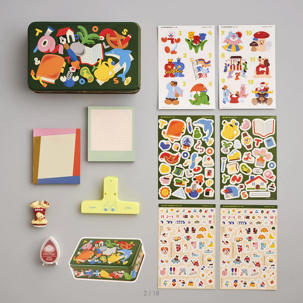 Hobonichi: Stationery Set - Tools & Toys Box, Hobonichi Techo Accessories