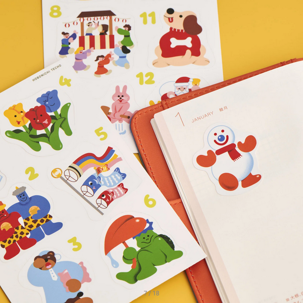 Hobonichi: Stationery Set - Tools & Toys Box, Hobonichi Techo Accessories